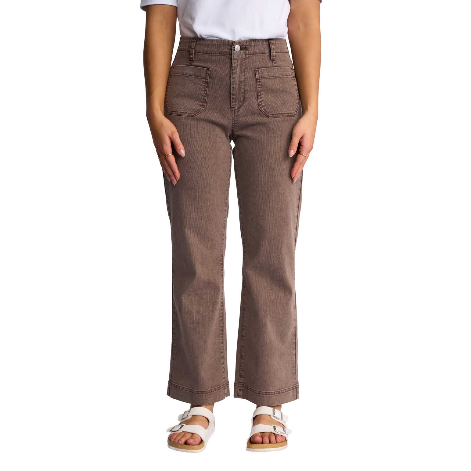 Vassalli Straight Leg Ankle Grazer Jean